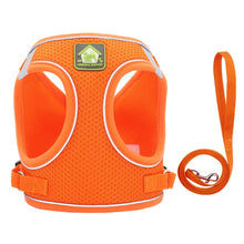 Load image into Gallery viewer, Padded Reflective Pet Harness With Leash - Shaggy Waggy Pets