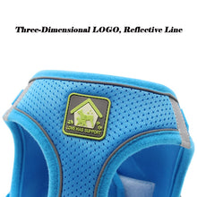 Load image into Gallery viewer, Padded Reflective Pet Harness With Leash - Shaggy Waggy Pets