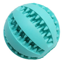 Load image into Gallery viewer, Rubber Ball With Food Holes - Shaggy Waggy Pets
