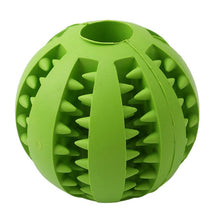 Load image into Gallery viewer, Rubber Ball With Food Holes - Shaggy Waggy Pets