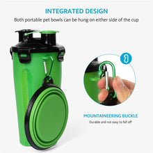 Load image into Gallery viewer, Collapsible Folding Bowl and Bottle Traveler - Shaggy Waggy Pets