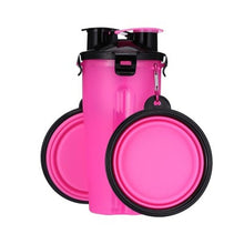 Load image into Gallery viewer, Collapsible Folding Bowl and Bottle Traveler - Shaggy Waggy Pets