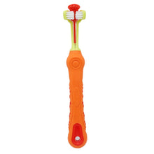Load image into Gallery viewer, Three Sided Pet Toothbrush - Shaggy Waggy Pets
