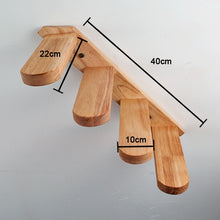 Load image into Gallery viewer, Wall-Mounted Cat Climbing Wood Ladder