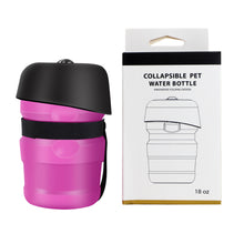 Load image into Gallery viewer, Foldable Dog Water Bottle Cup - Shaggy Waggy Pets