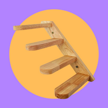 Load image into Gallery viewer, Wall-Mounted Cat Climbing Wood Ladder
