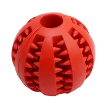 Load image into Gallery viewer, Rubber Ball With Food Holes - Shaggy Waggy Pets

