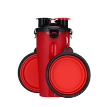 Load image into Gallery viewer, Collapsible Folding Bowl and Bottle Traveler - Shaggy Waggy Pets
