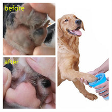 Load image into Gallery viewer, Soft Comb Cleaning Paw Cup - Shaggy Waggy Pets
