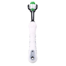 Load image into Gallery viewer, Three Sided Pet Toothbrush - Shaggy Waggy Pets
