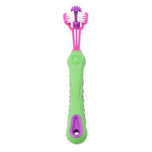 Load image into Gallery viewer, Three Sided Pet Toothbrush - Shaggy Waggy Pets
