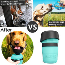 Load image into Gallery viewer, Foldable Dog Water Bottle Cup - Shaggy Waggy Pets
